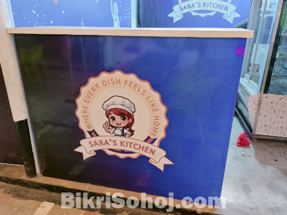 Counter Table for Restaurant or Shop